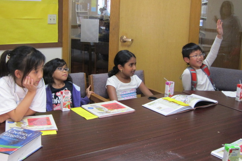 Virtual book club session